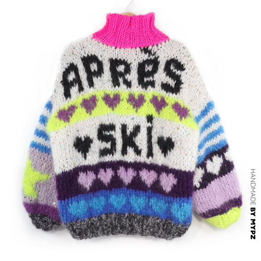 Strickset – MYPZ Chunky Mohair Pullover Après Spark Nr.9 (ENG-DE-NL-ES-FR-IT-DA-SV-NO)