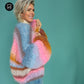 Strickanleitung – MYPZ kurze chunky mohair cardigan Blue Moon No15 (ENG-NL-DE)