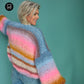 Strickset – MYPZ Kurze Chunky Mohair Cardigan Blue Moon No.15 (ENG-NL-DE)