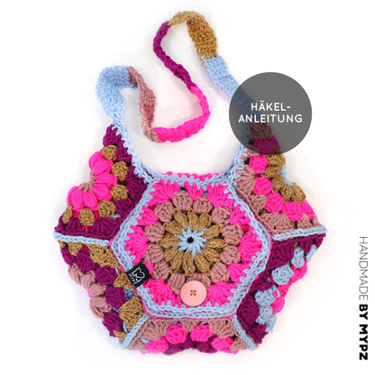 Häkelanleitung - MYPZ hexagon Tasche Everly (ENG-NL-DE)