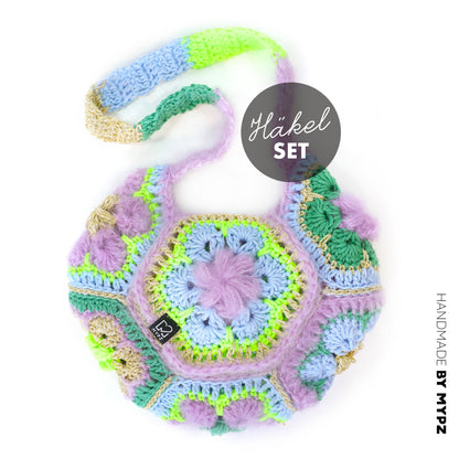 Häkelset - MYPZ Hexagon Tasche Cocktail (ENG-NL-DE)