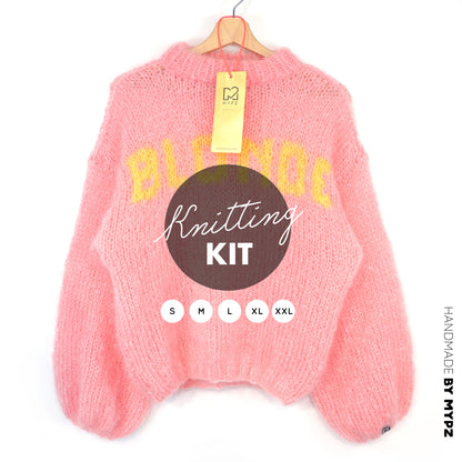 Strickset – MYPZ Light Mohair Pullover Blonde No8 (ENG-DE-NL)