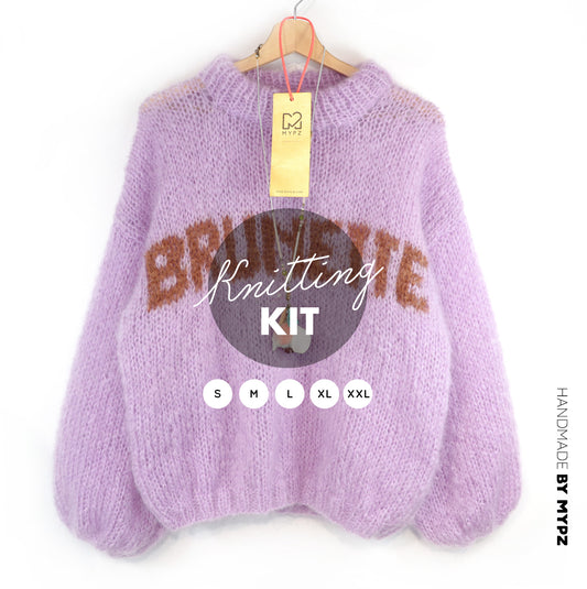 Strickset – MYPZ Light Mohair Pullover Brunette No8 (ENG-DE-NL)