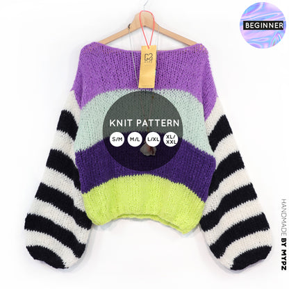 Strickanleitung – MYPZ  Light Alpaca Pullover Cloud Kiss No10 (ENG-NL-DE)