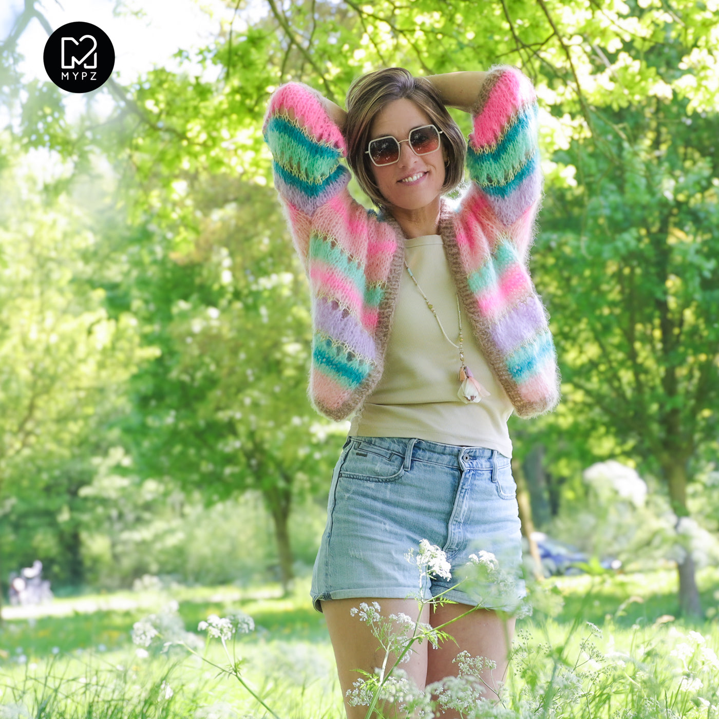 Strickset – MYPZ Light Mohair Cardigan Faby No10 (ENG-NL-DE)
