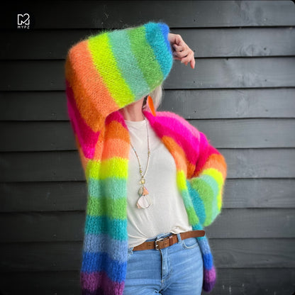 Strickanleitung – MYPZ Light Mohair Cardigan Bowie No10 (ENG-NL-DE)