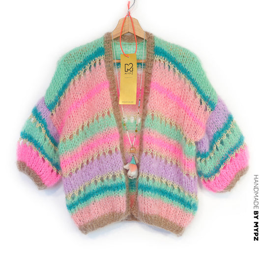 Strickset – MYPZ Light Mohair Cardigan Faby No10 (ENG-NL-DE)