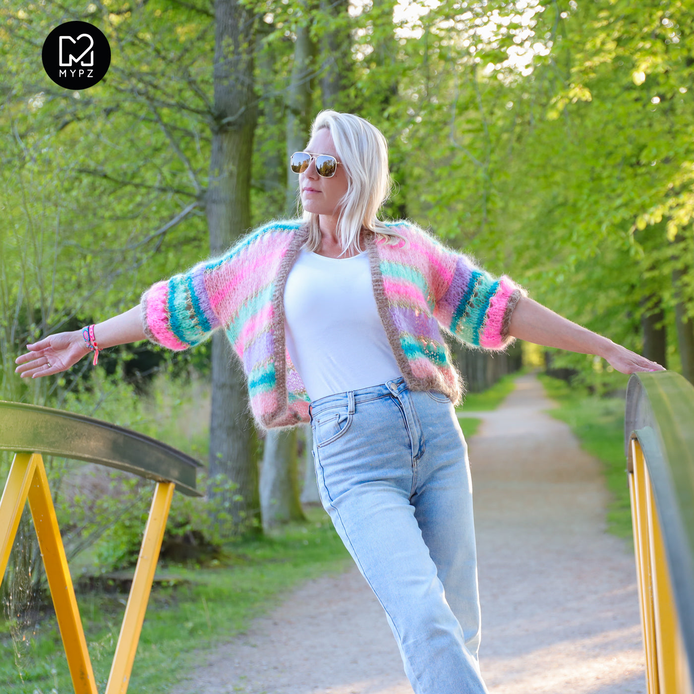 Strickset – MYPZ Light Mohair Cardigan Faby No10 (ENG-NL-DE)