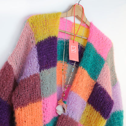 Knitting kit – MYPZ Short Light Mohair Cardigan Harper No10 (ENG-NL-DE)
