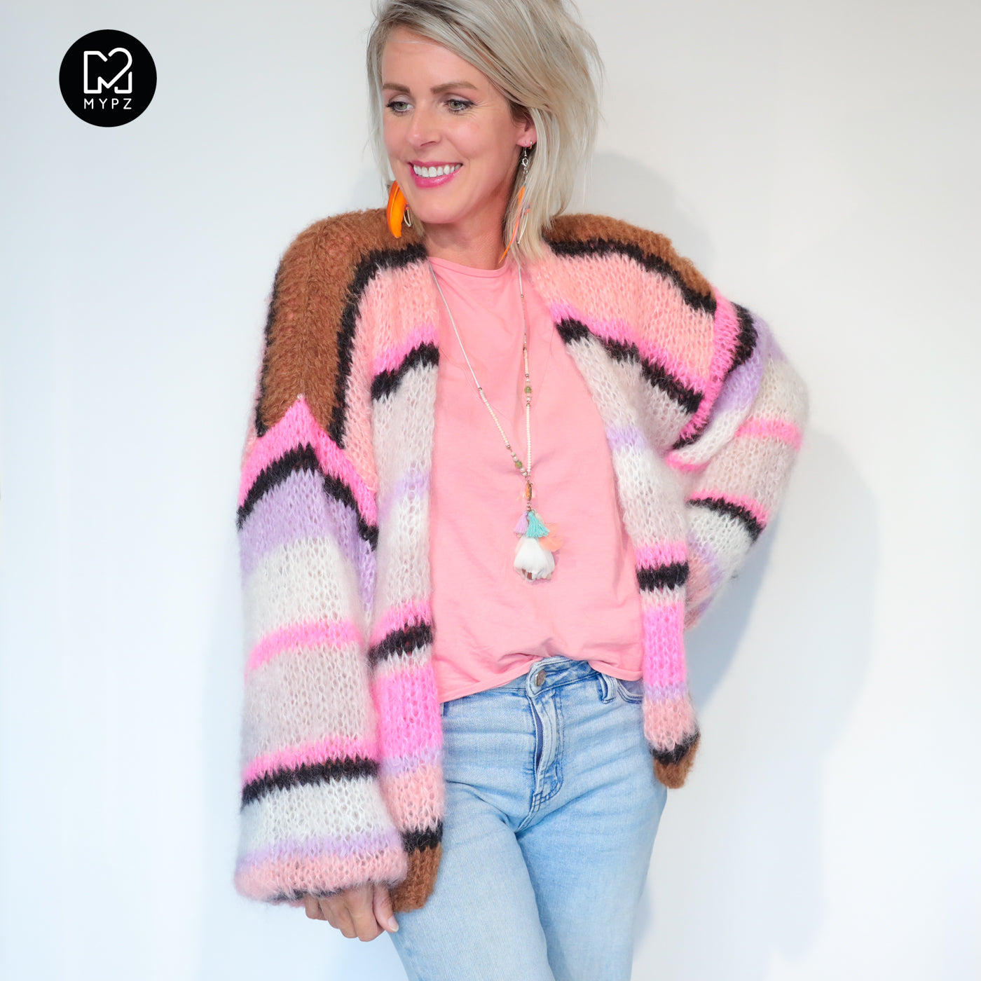 Strickset – MYPZ Basic Light Mohair Cardigan Jeanie No10 (ENG-NL-DE)