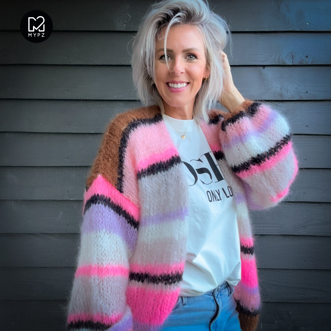 Strickset – MYPZ Basic Light Mohair Cardigan Jeanie No10 (ENG-NL-DE)