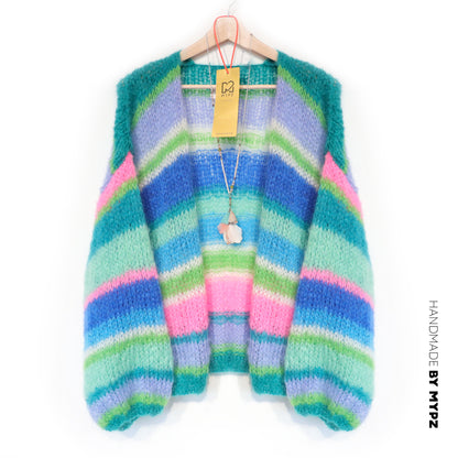 Strickset – MYPZ Basic Light Mohair Cardigan Shamrock No10 (ENG-NL-DE)
