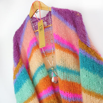 Strickanleitung – MYPZ Basic Light Mohair Cardigan Crystal No10 (ENG-NL-DE)