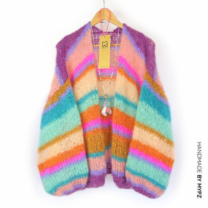 Strickanleitung – MYPZ Basic Light Mohair Cardigan Crystal No10 (ENG-NL-DE)