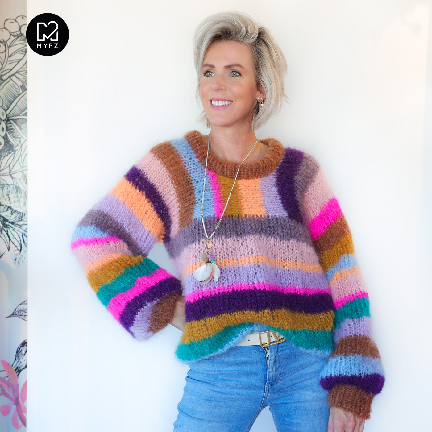 Strickset – MYPZ Light Mohair Pullover Como No9 (ENG-NL-DE)