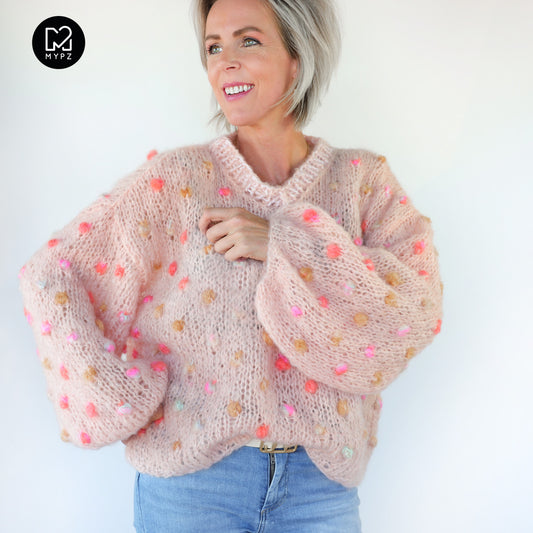 Knit pattern – MYPZ Light Mohair Pullover Dahlia no10 (ENG-NL)