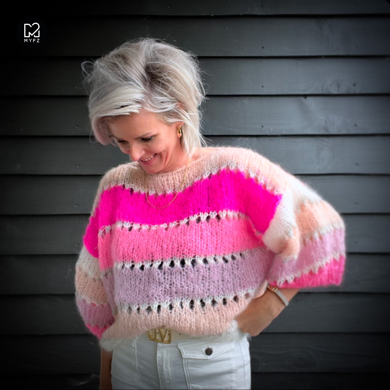 Strickanleitung – MYPZ Light Mohair Top Marina No10 (ENG-NL-DE)