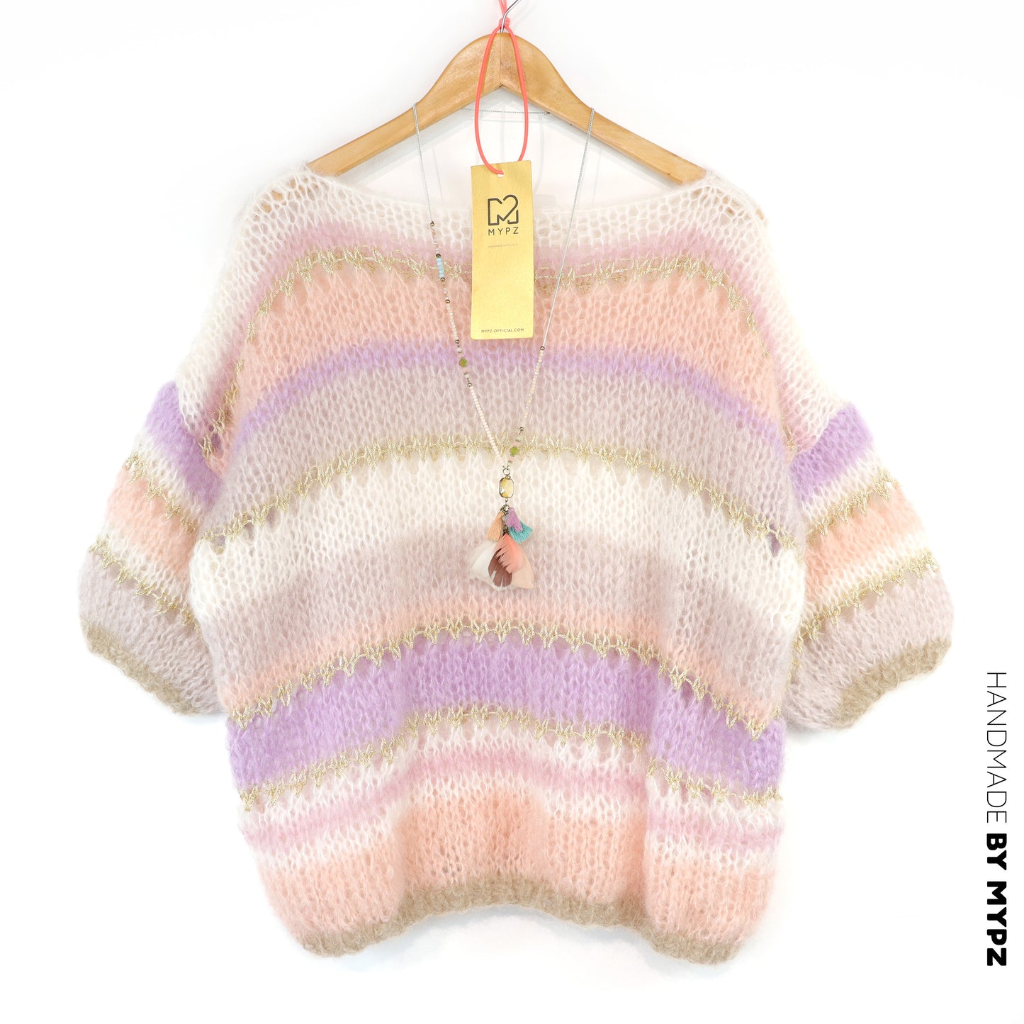 Strickanleitung – MYPZ Light Mohair Top Powder Champaign No10 (ENG-NL-DE)