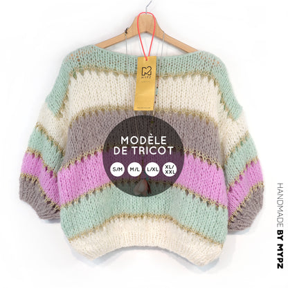 Strickanleitung – MYPZ Light Alpaca Top Clouds No10 (ENG-NL-DE-FR)