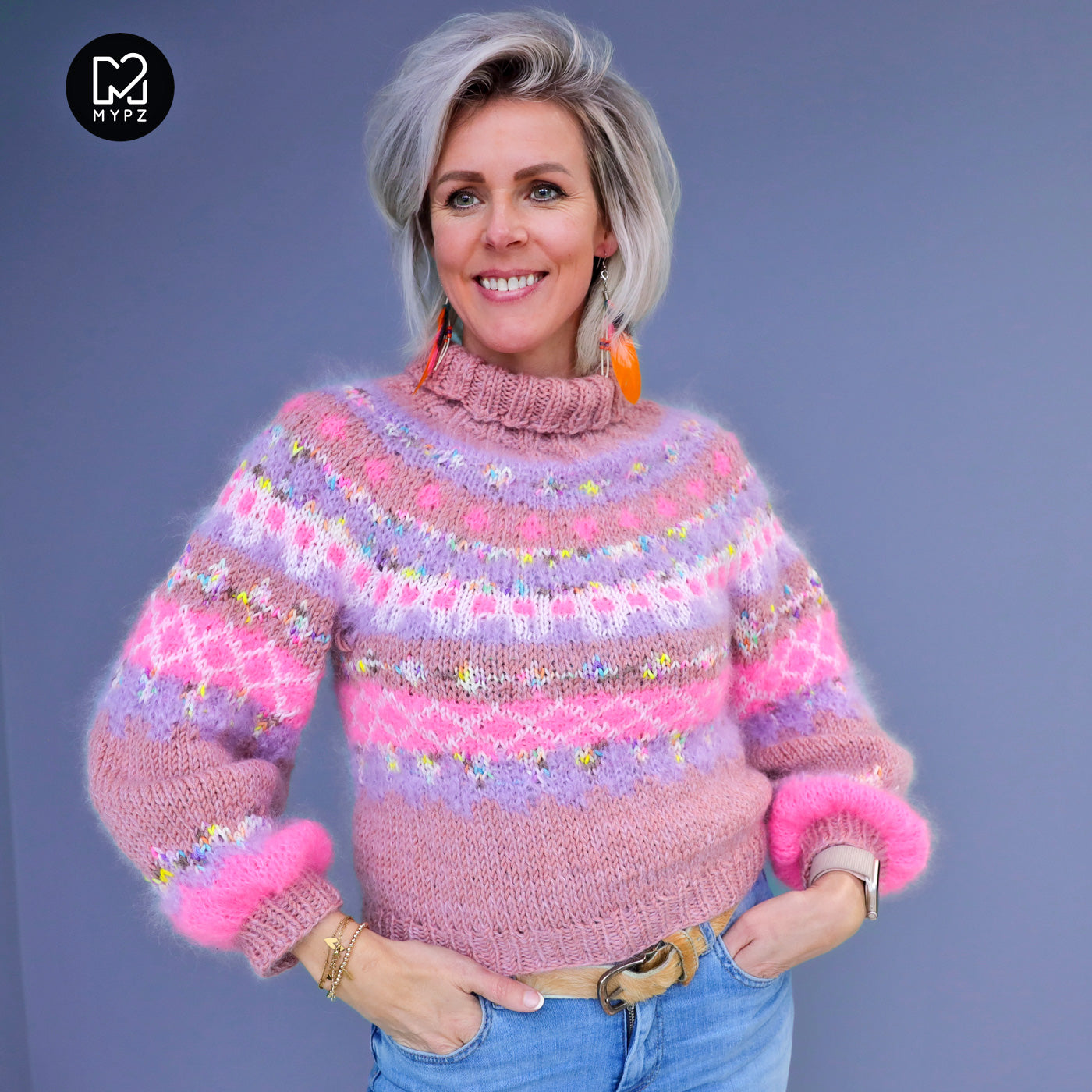 Strickanleitung – MYPZ top-down sweater Lovely No6 (ENG-NL-DE)