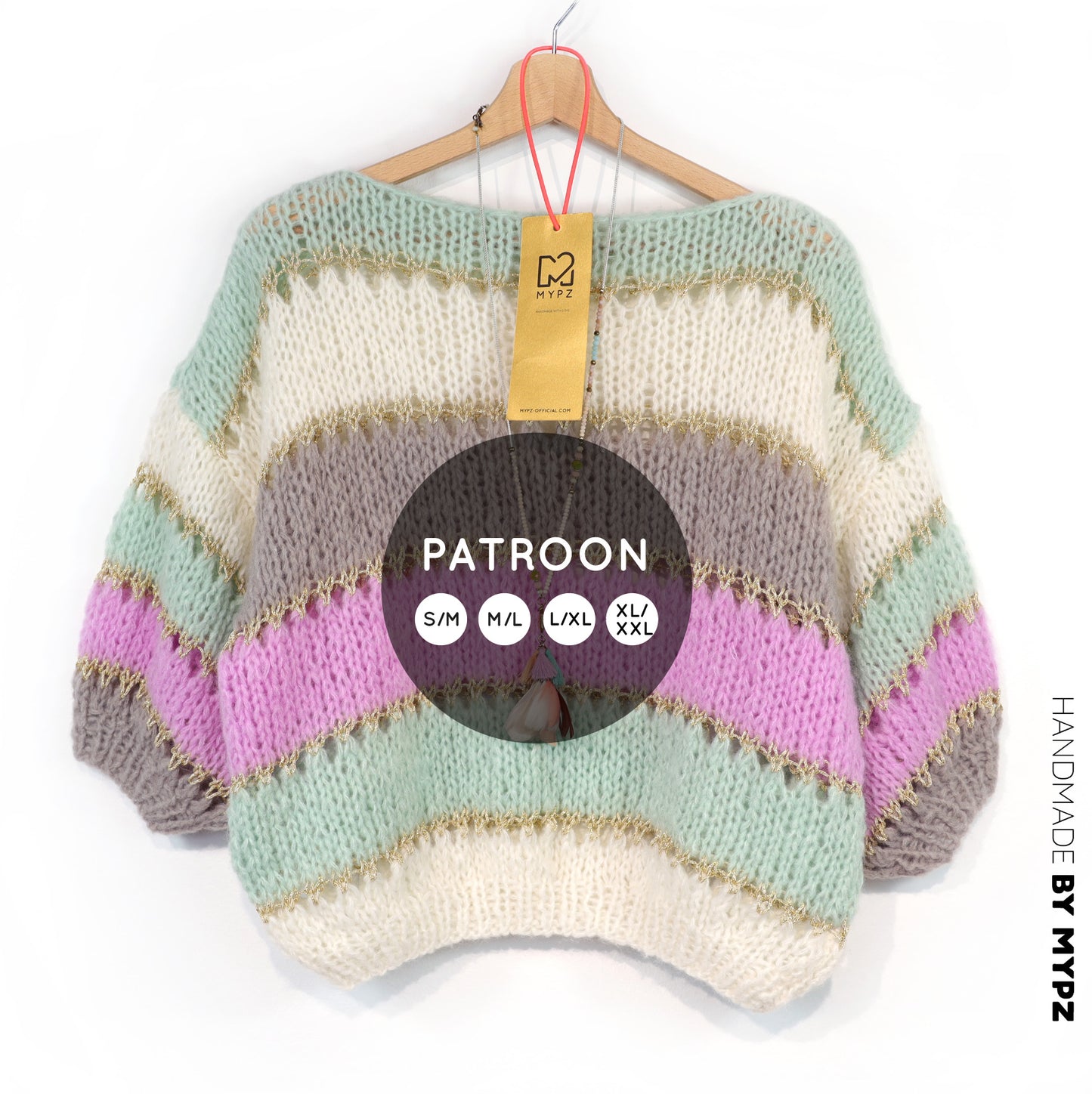 Strickanleitung – MYPZ Light Alpaca Top Clouds No10 (ENG-NL-DE-FR)