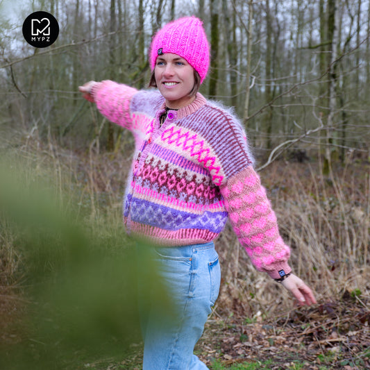 Knitting pattern – MYPZ Cardigan True Love No6 (ENG-NL-DE)