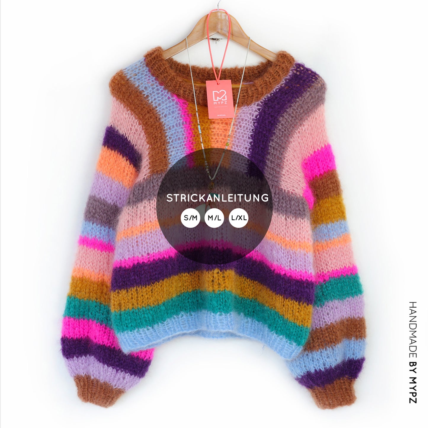 Knit Pattern – MYPZ Light Mohair pullover Como No9 (ENG-NL-DE)