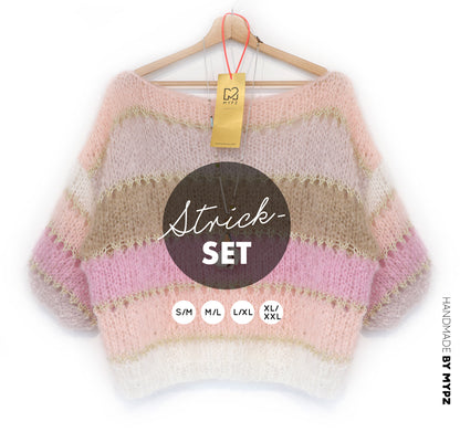 Strickset – MYPZ Light Mohair Top Beige No10 (ENG-NL-DE)