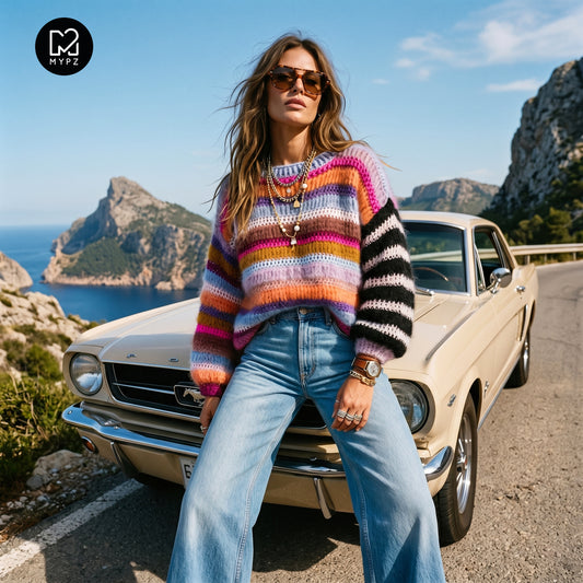 Crochet kit – MYPZ Chunky pullover Sundays (ENG-NL-DE)