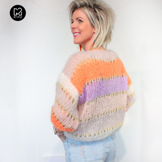 Strickset – MYPZ Light Mohair Top Orange No10 (ENG-NL-DE)