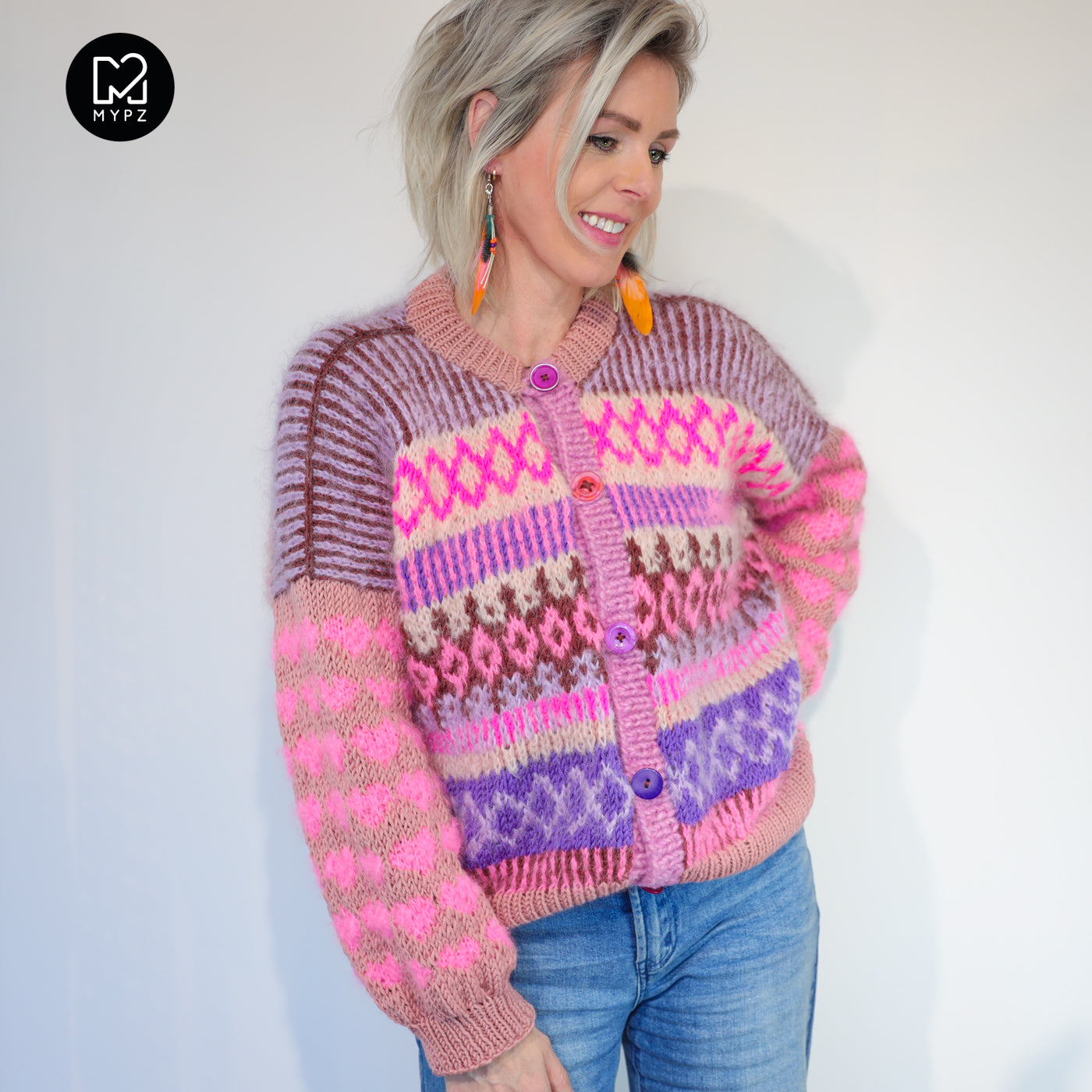 Strickanleitung – MYPZ Cardigan True Love No6 (ENG-NL-DE)