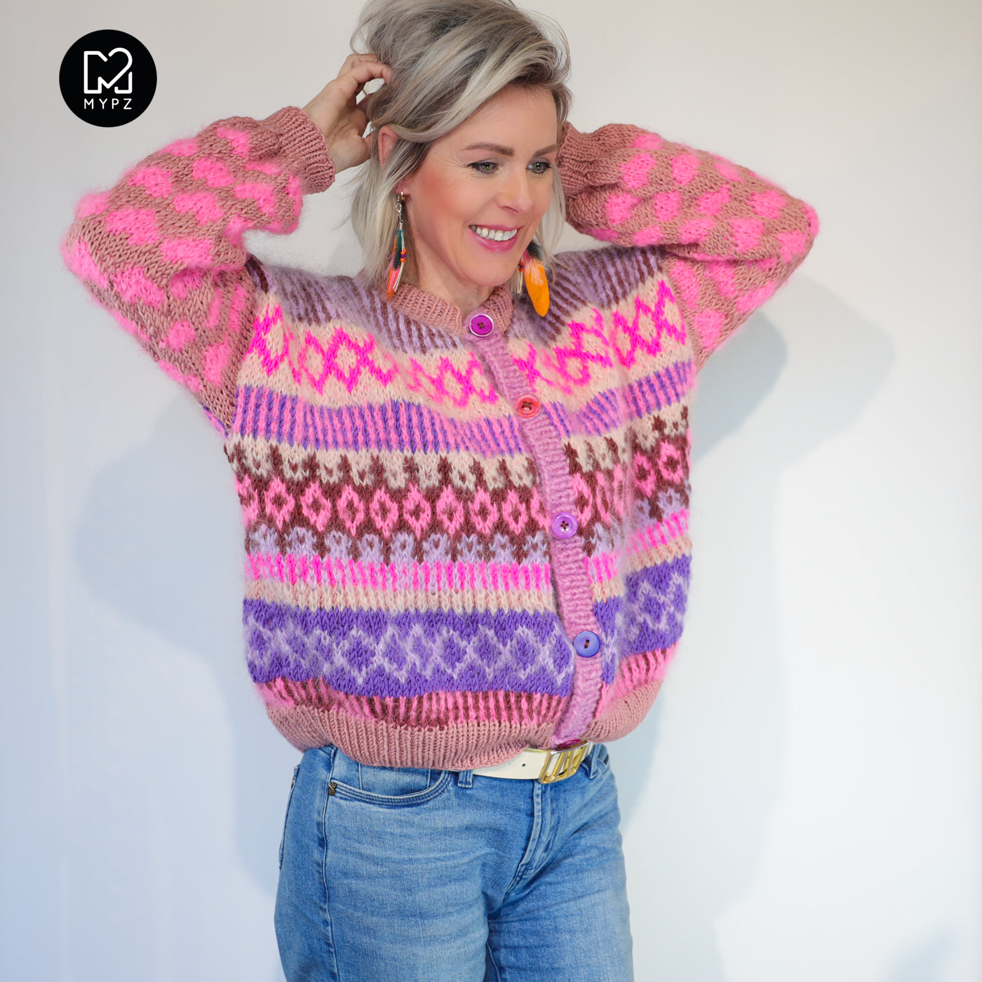 Strickanleitung – MYPZ Cardigan True Love No6 (ENG-NL-DE)