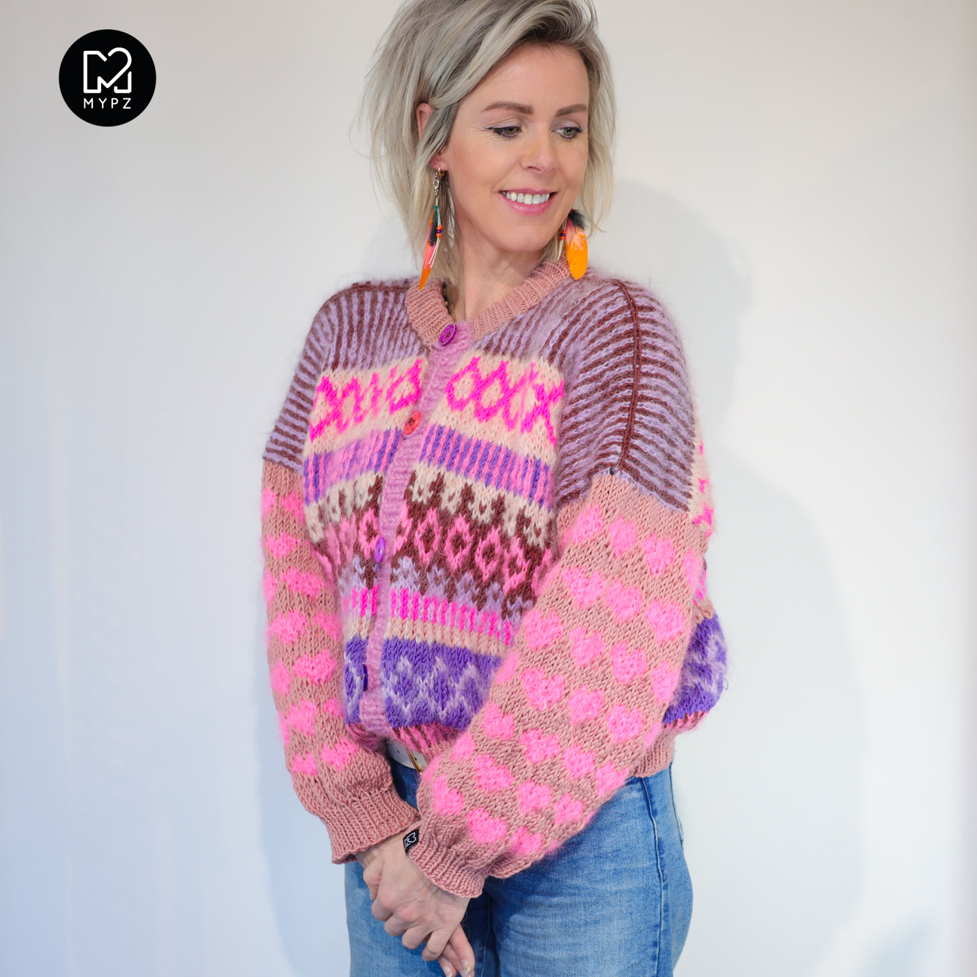 Strickanleitung – MYPZ Nordic Cardigan True Love No6 (ENG-NL-DE)