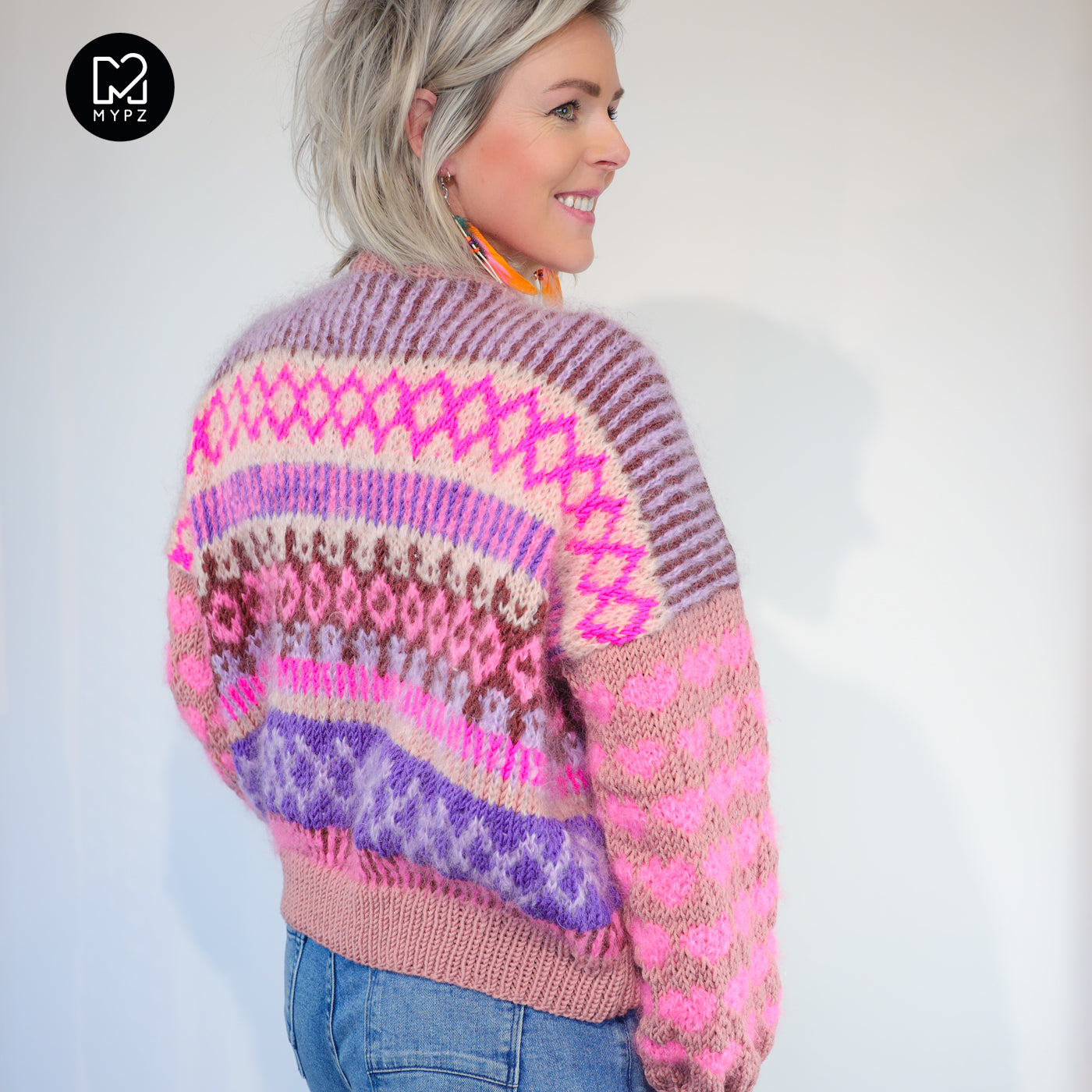 Strickanleitung – MYPZ Nordic Cardigan True Love No6 (ENG-NL-DE)