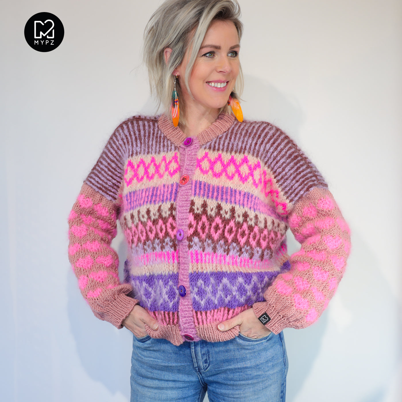 Strickanleitung – MYPZ Cardigan True Love No6 (ENG-NL-DE)