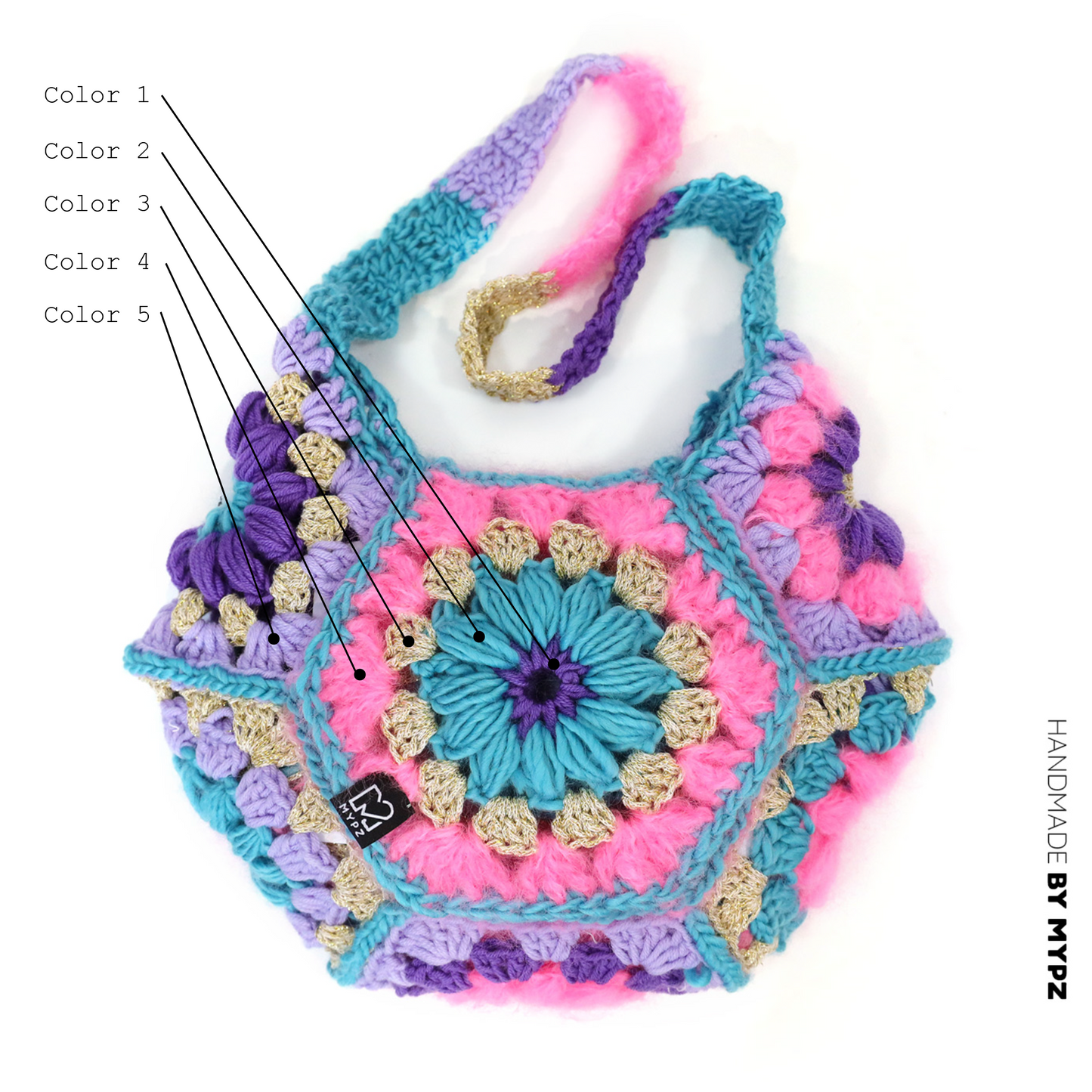 Design your own kit -  MYPZ hexagon bag (ENG-NL-DE)