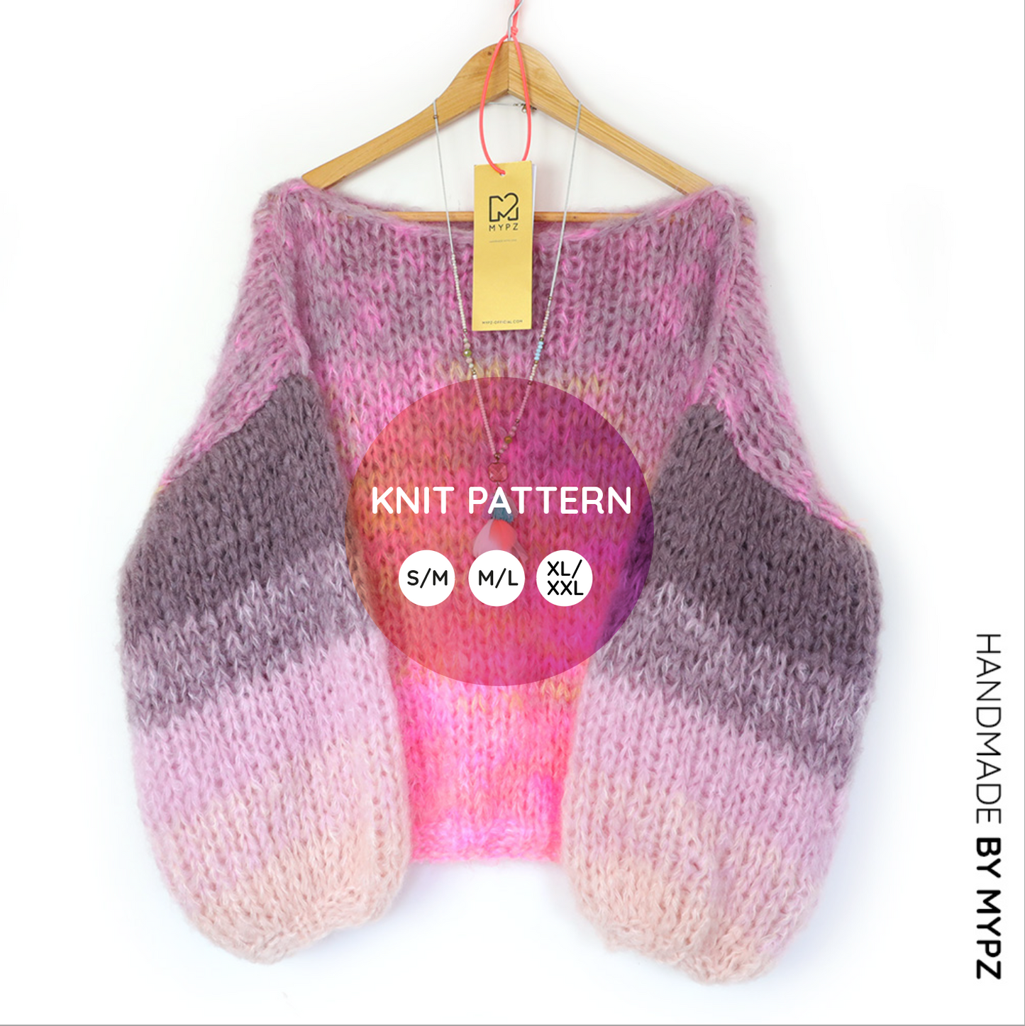 Knit pattern – MYPZ Basic Chunky Pullover Karma No15 (ENG-NL)