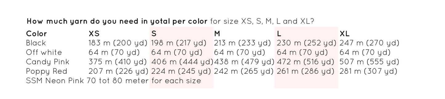 Strickanleitung – MYPZ Chunky Mohair Ski Love Pullover Pink No.9 (ENG-NL-DE)