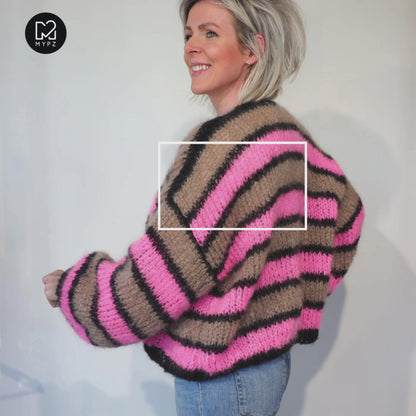 Strickset – MYPZ Kurze Mohair Cardigan Zumy No10 (ENG-NL-DE)