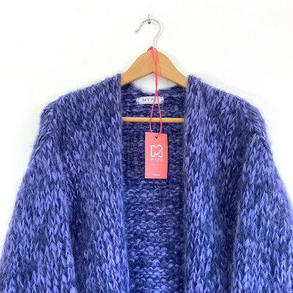 MYPZ chunky mohair cardigan Kendall