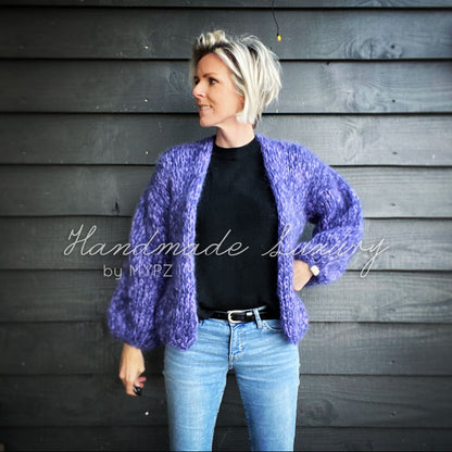 MYPZ chunky mohair cardigan Kendall