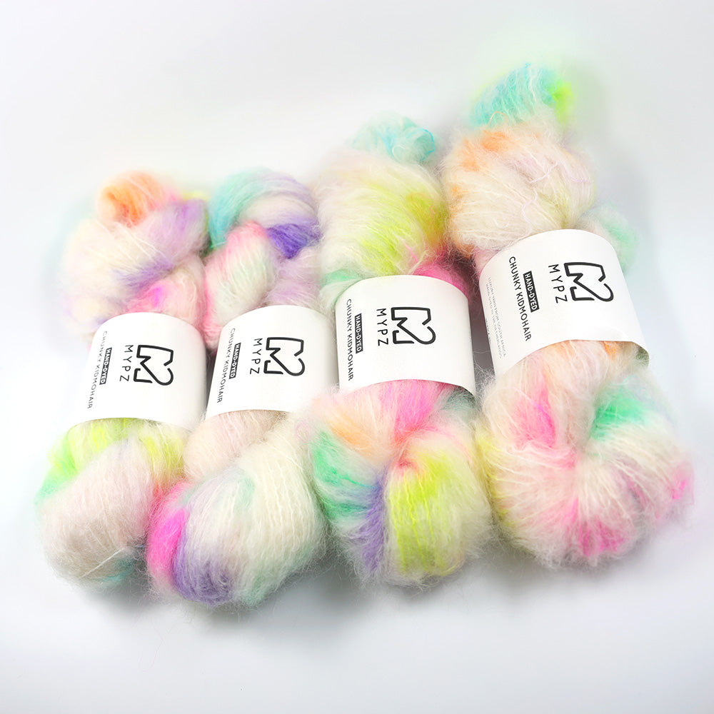 MYPZ Chunky Kidmohair DK Happy Mess Bundle