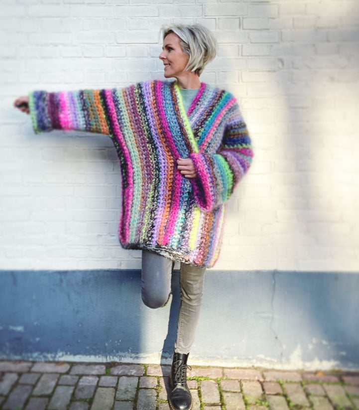 Crochet pattern – MYPZ Kimono Coat (ENG-NL) - beginner