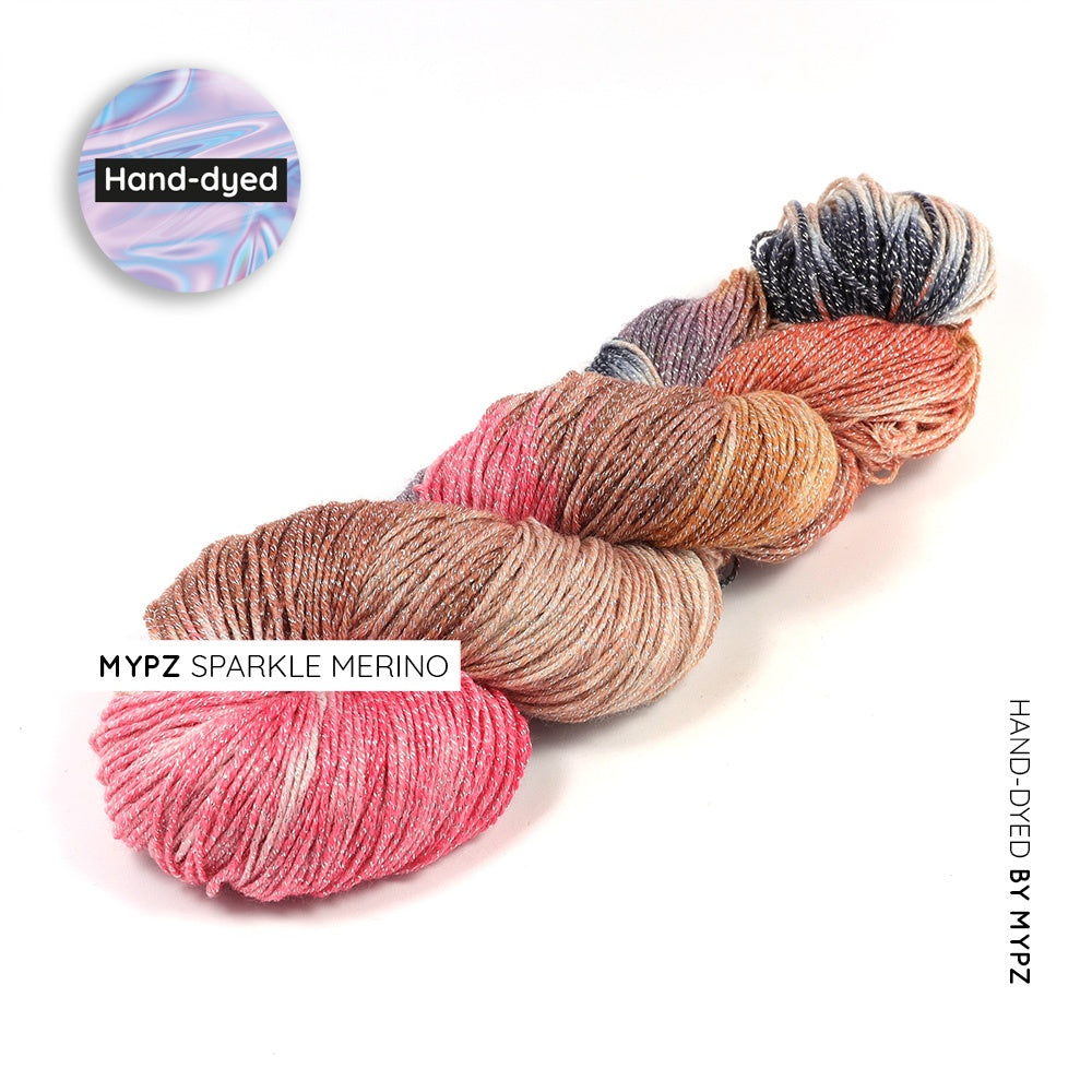 MYPZ Sparkle Merino Brown Love